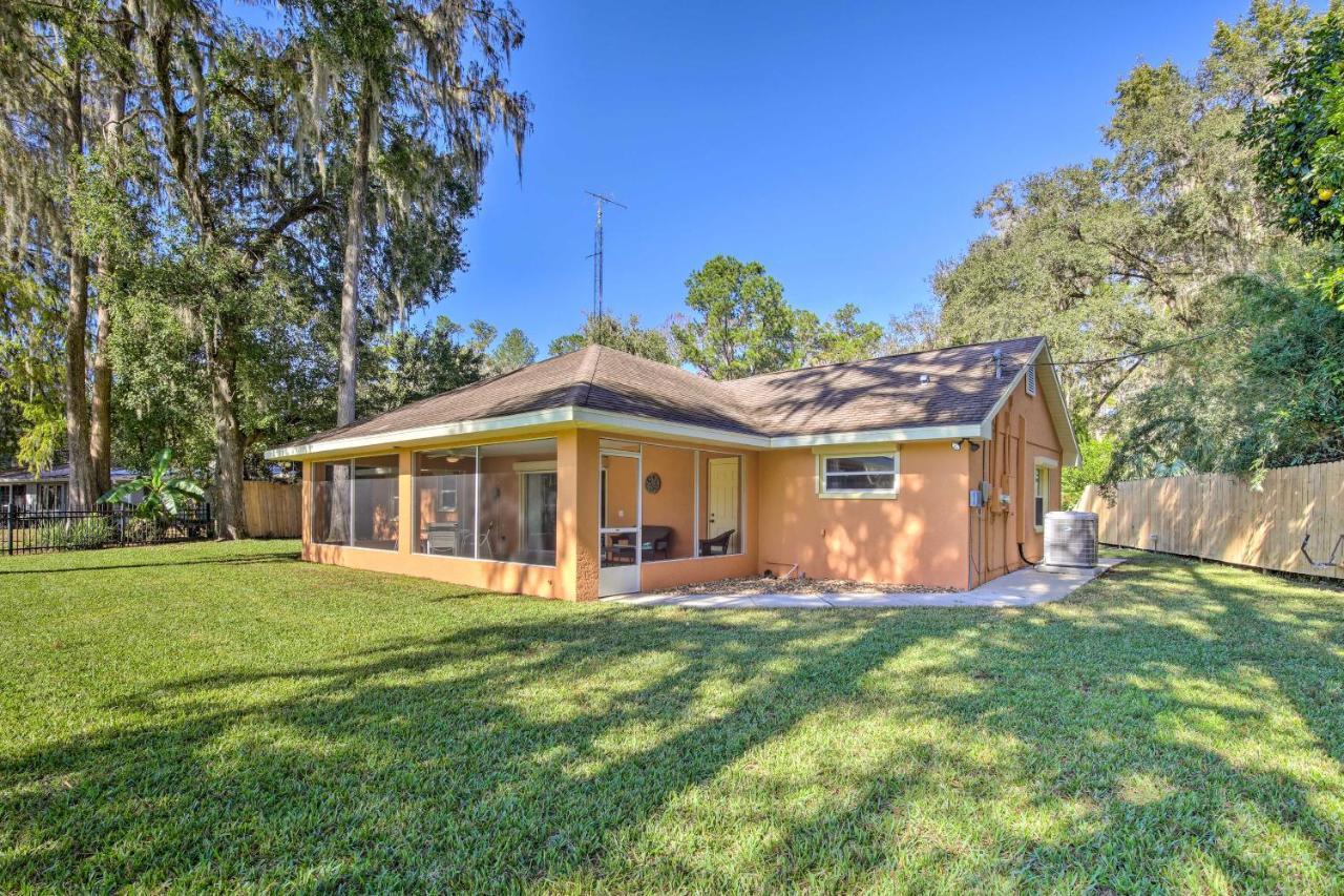 Rainbow River Oasis With Kayaks And Furnished Sunroom! 두넬론 외부 사진